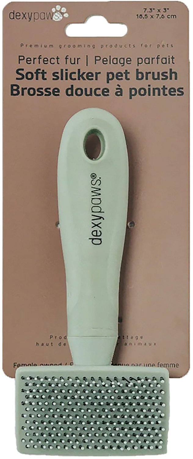 Dexypaws Soft Slicker Pet Brush
