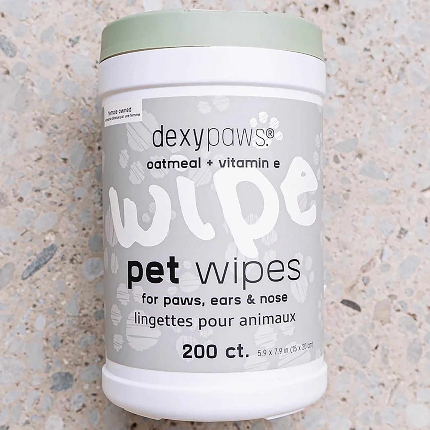 Dexypaws Oatmeal and Vitamin E Pet Wipes 200-Count - view number 6