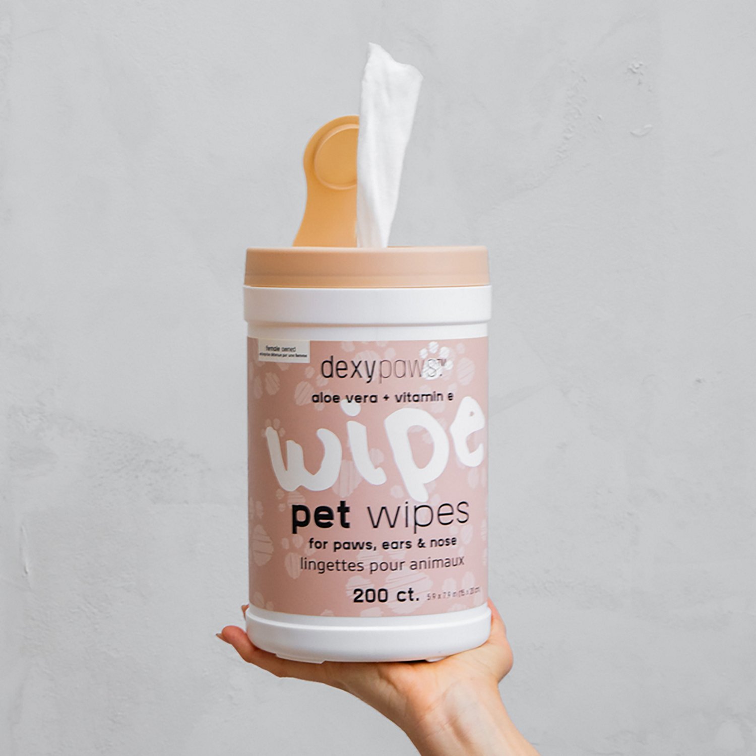 Dexypaws Cleansing Wipes Canister - view number 2