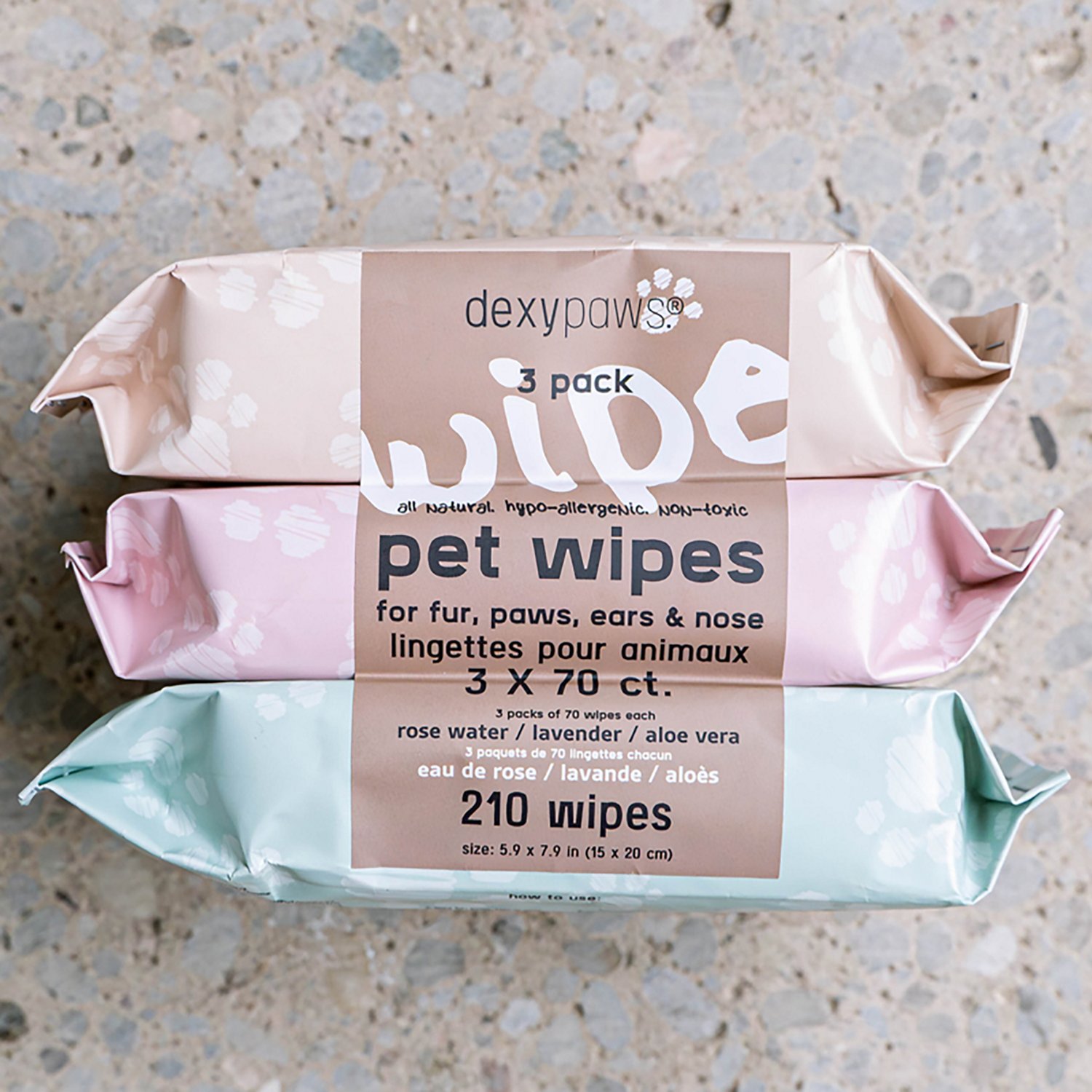 Dexypaws Cleansing Wipes 3-Pack - view number 8