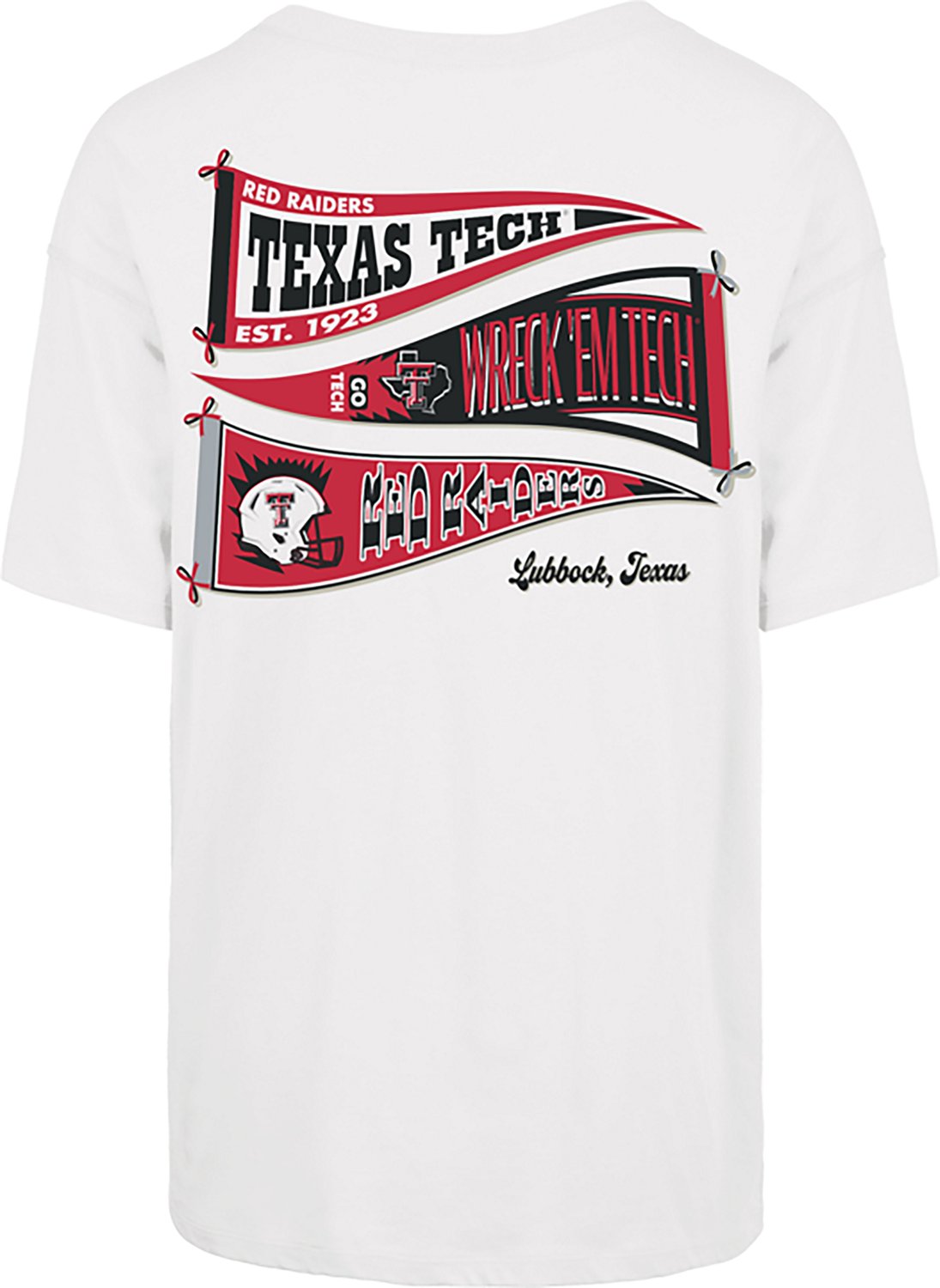 '47 Women's Texas Tech Red Raiders Bow and Banner DS Sadie Short Sleeve T-shirt - view number 2