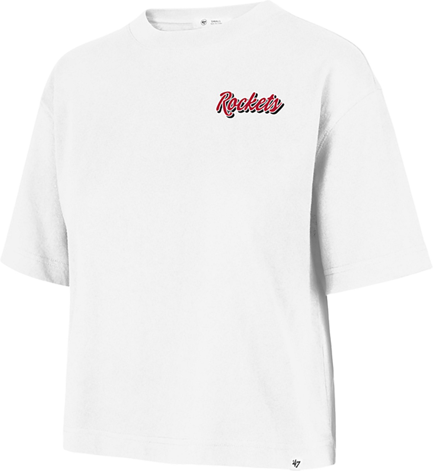 '47 Women's Houston Rockets Collage Script Reed City Short Sleeve T-shirt