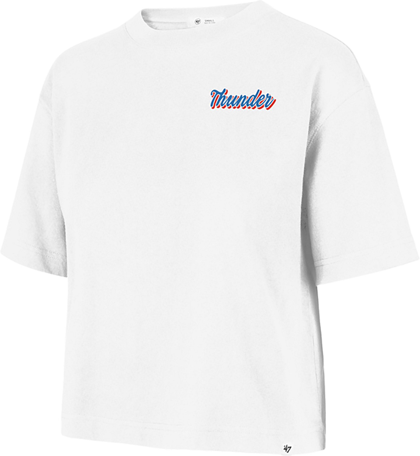 '47 Women's Oklahoma City Thunder Collage Script Reed City Short Sleeve T-shirt
