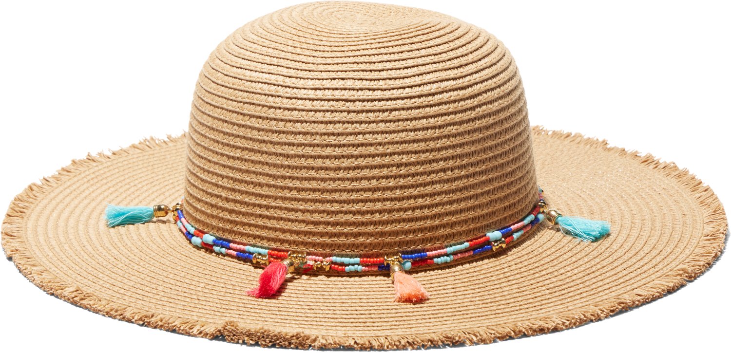 O'Rageous Girls' Tassel Floppy Sun Hat - view number 2