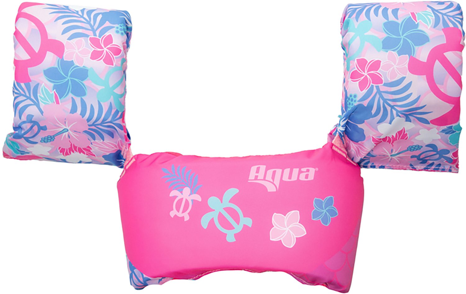 Aqua Leisure Girls’ Pink Turtles Tadpole USCG Swimmer