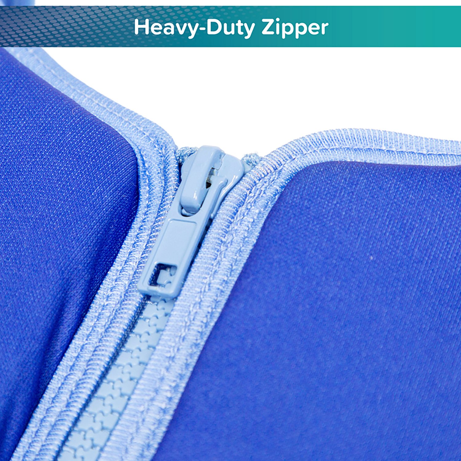 Aqua Leisure Boys’ Blue Turtles SwimSchool Swim Trainer Vest - view number 4