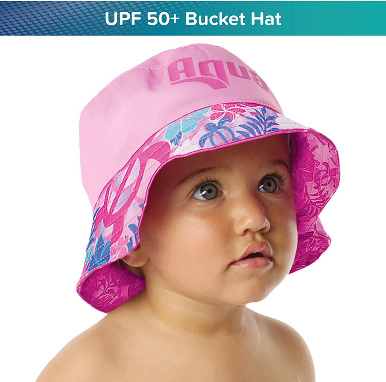Aqua Leisure Girls’ Pink Turtles Bucket Hat - view number 2