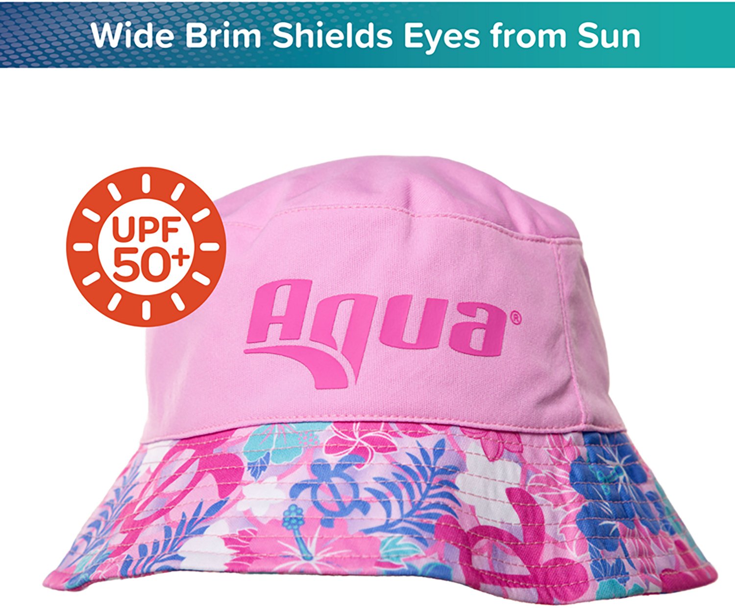 Aqua Leisure Girls’ Pink Turtles Bucket Hat - view number 3