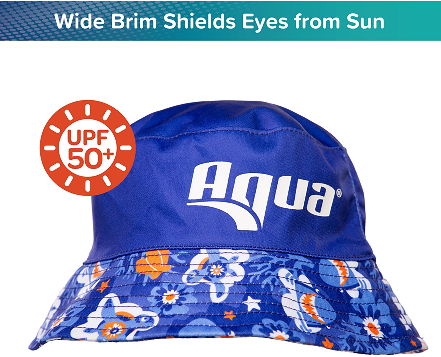 Aqua Leisure Boys’ Blue Turtles Bucket Hat - view number 3