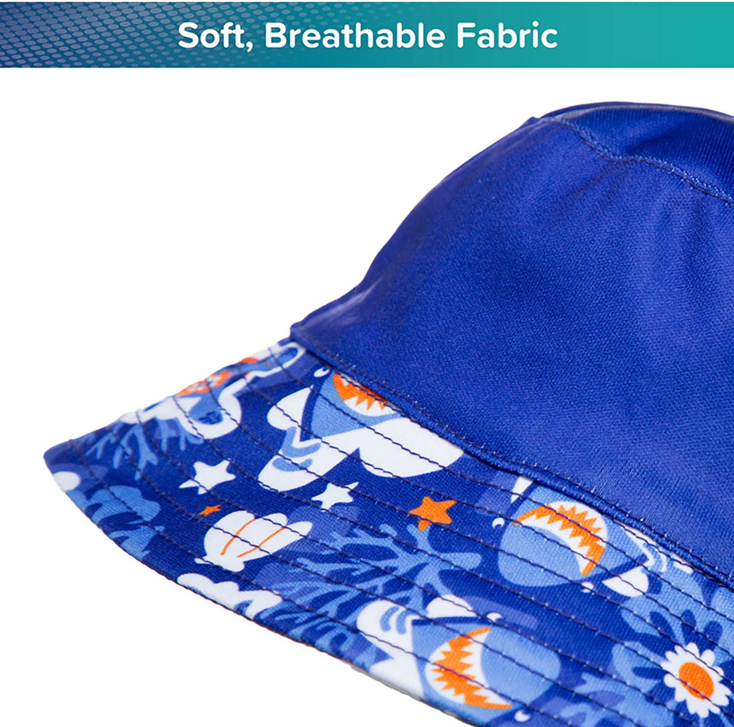 Aqua Leisure Boys’ Blue Turtles Bucket Hat - view number 4