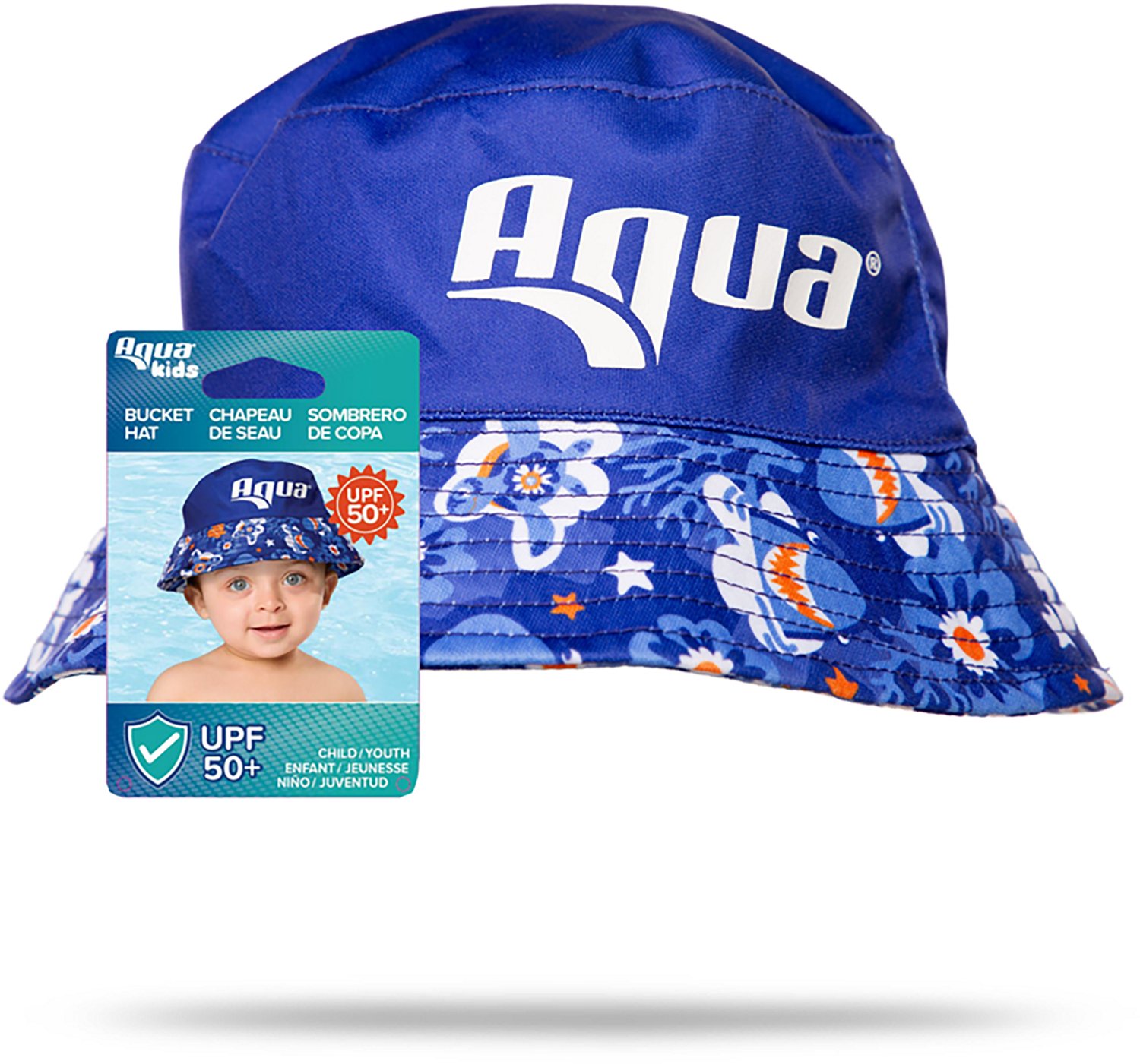 Aqua Leisure Boys’ Blue Turtles Bucket Hat - view number 6