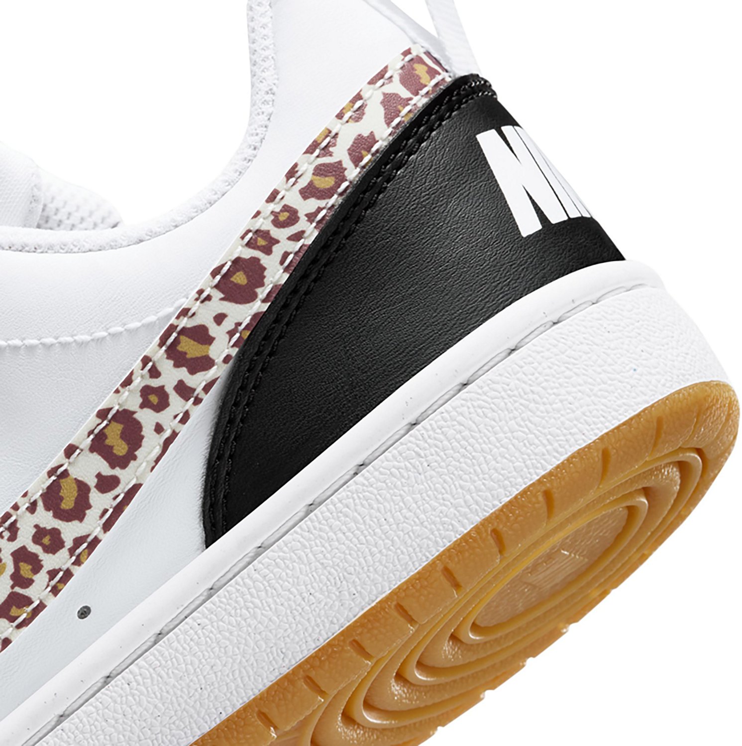 Nike Kids' Court Borough Low Cheetah Shoes - view number 7