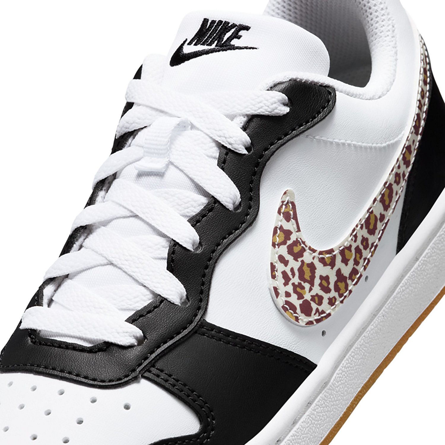 Nike Kids' Court Borough Low Cheetah Shoes - view number 8