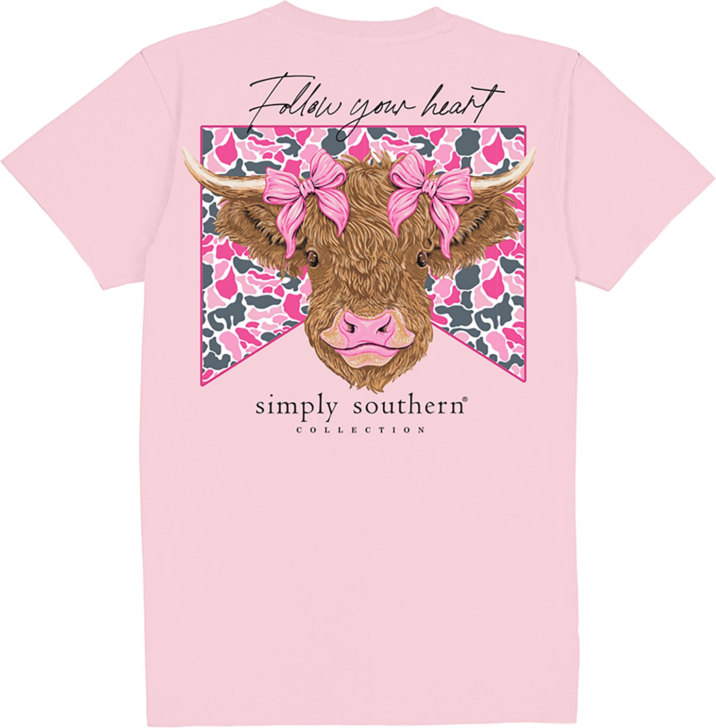 Simply Southern Women's Follow Your Heart Graphic T-shirt - view number 2