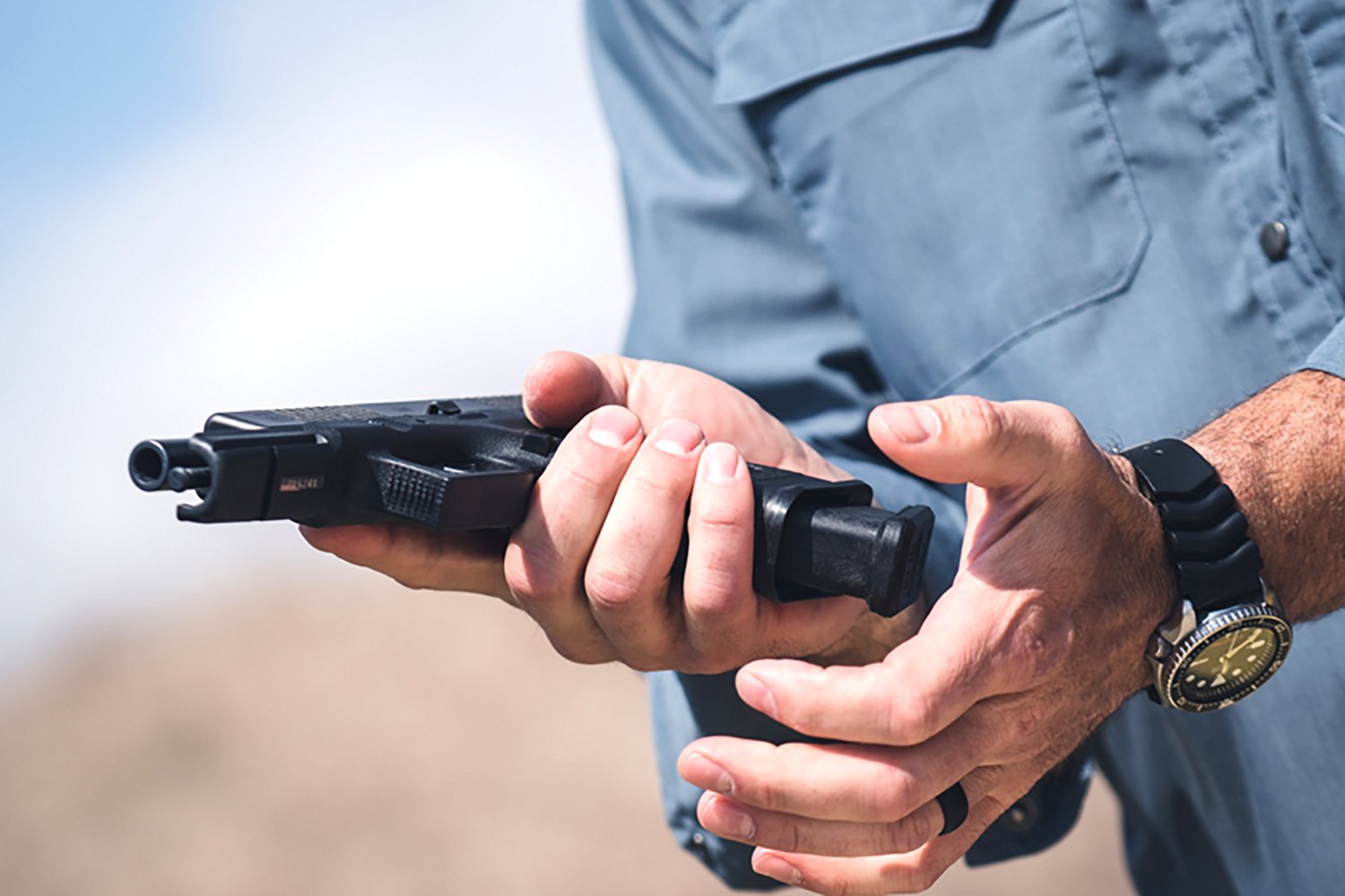 Magpul Glock 17 Gen 3 GL Enhanced Magazine Well - view number 5