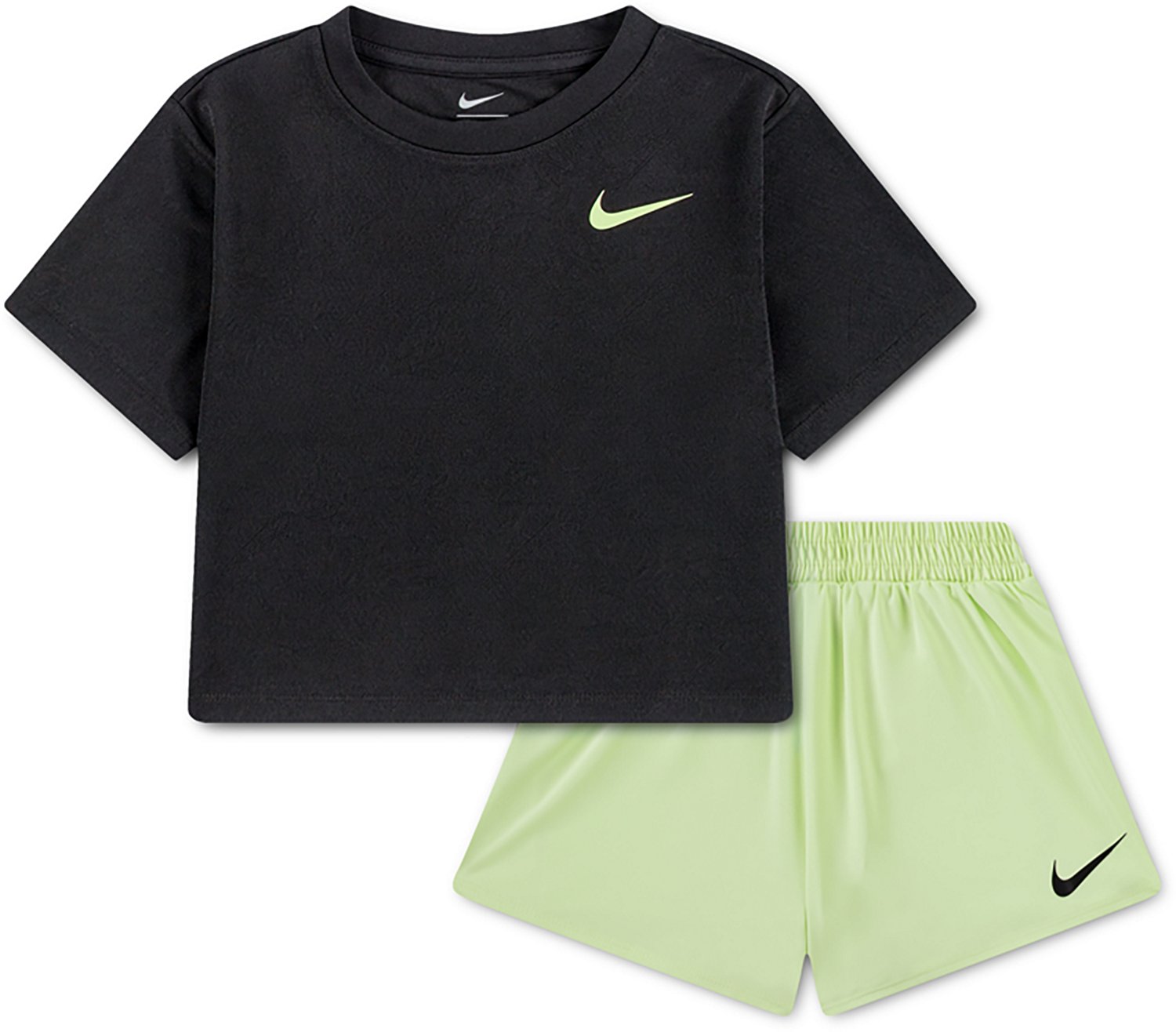 Nike Girls' 4-6X Lace It Up Swing Shorts and T-shirt Set