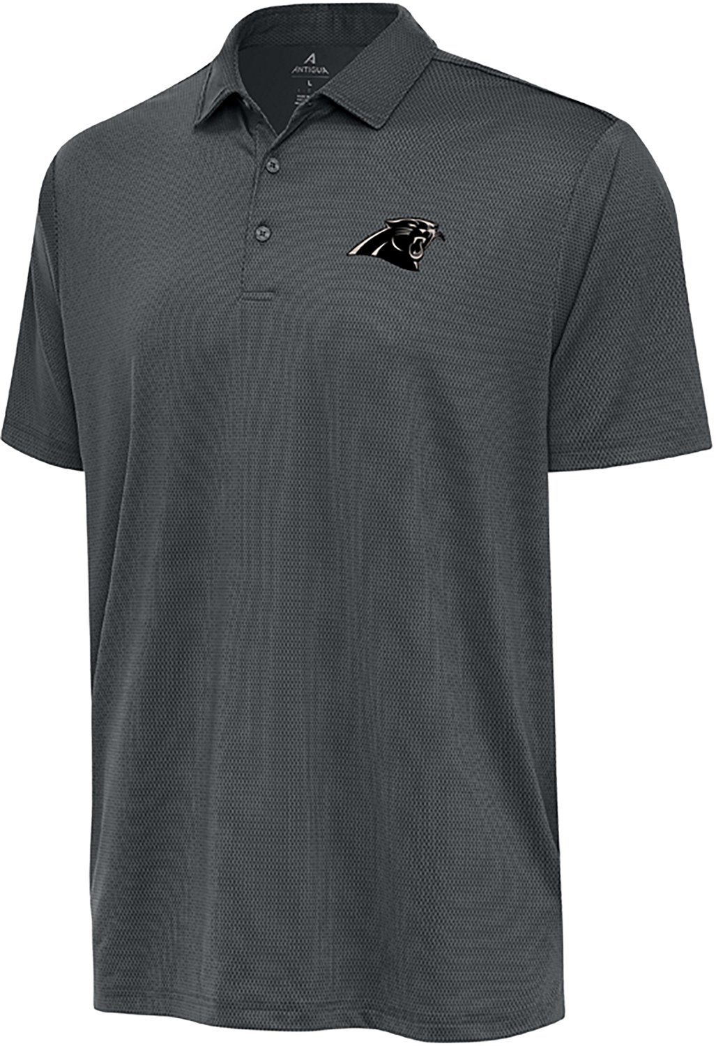 Antigua Men's Carolina Panthers Ellipse Polo Shirt