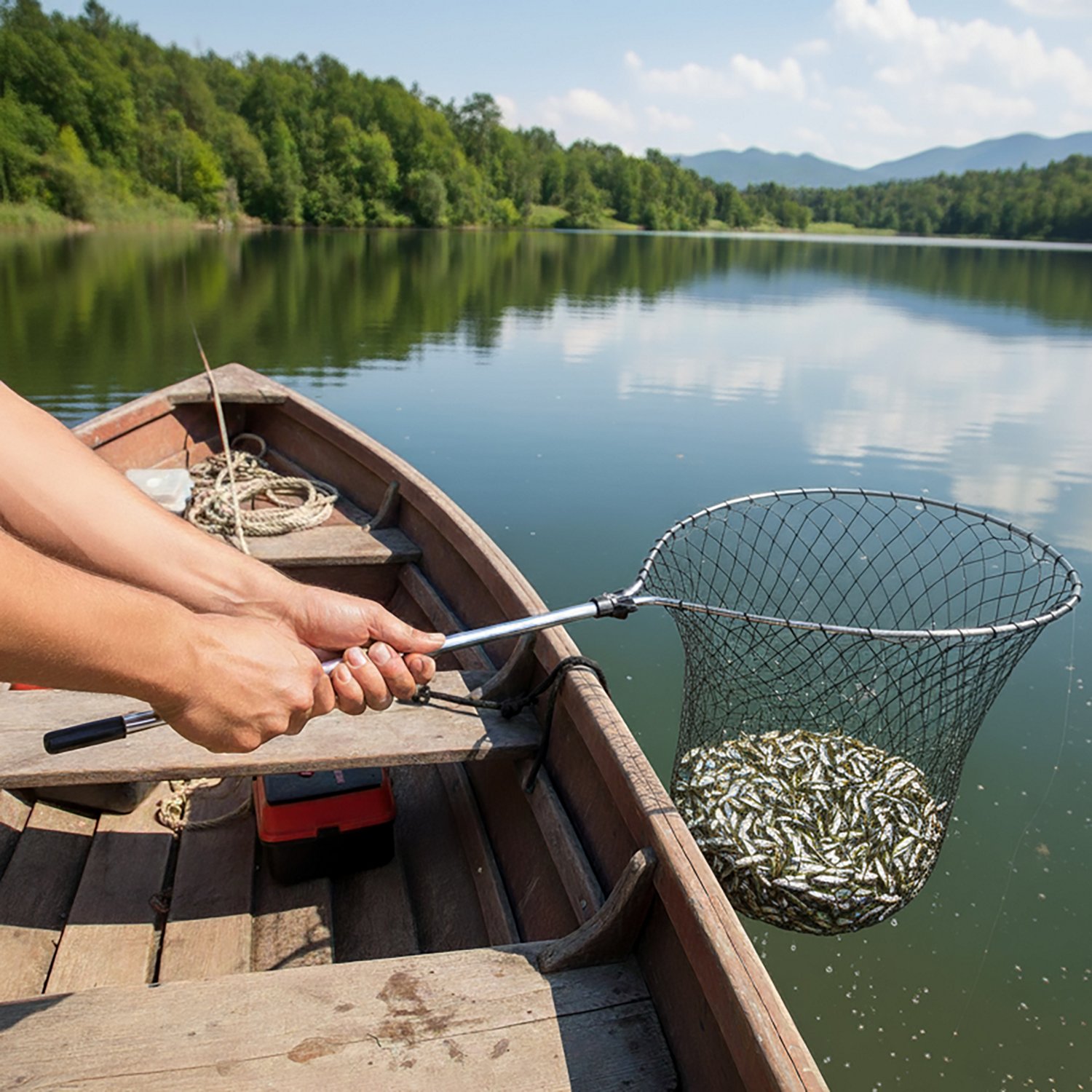 Frabill Pro-formance 26" x 30" Teardrop Landing Net - view number 2