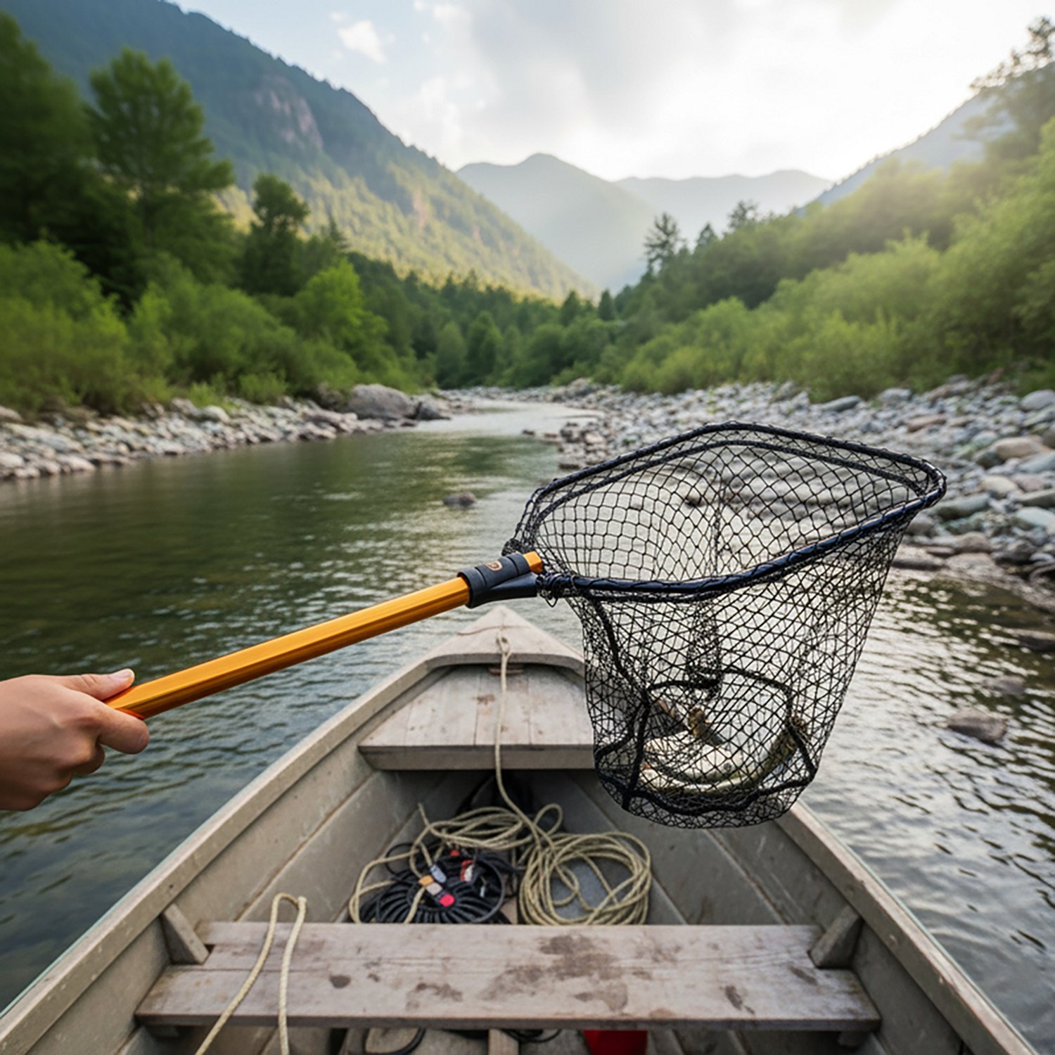 Frabill Power Stow 14" x 18" Fishing Net                                                                                         - view number 4