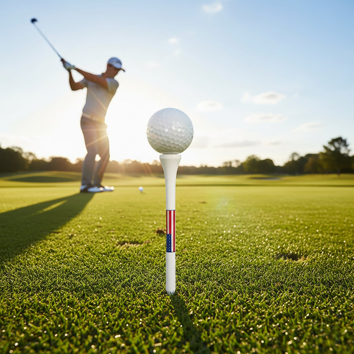Pride Evolution USA Flag Golf Tees 30-Pack - view number 3