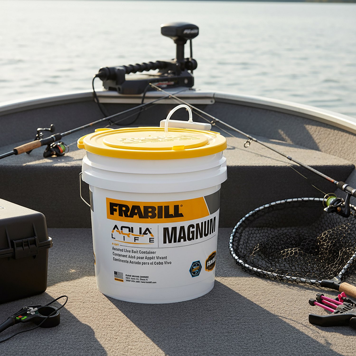 Frabill 4.25 gal Magnum Bucket with Aerator - view number 3