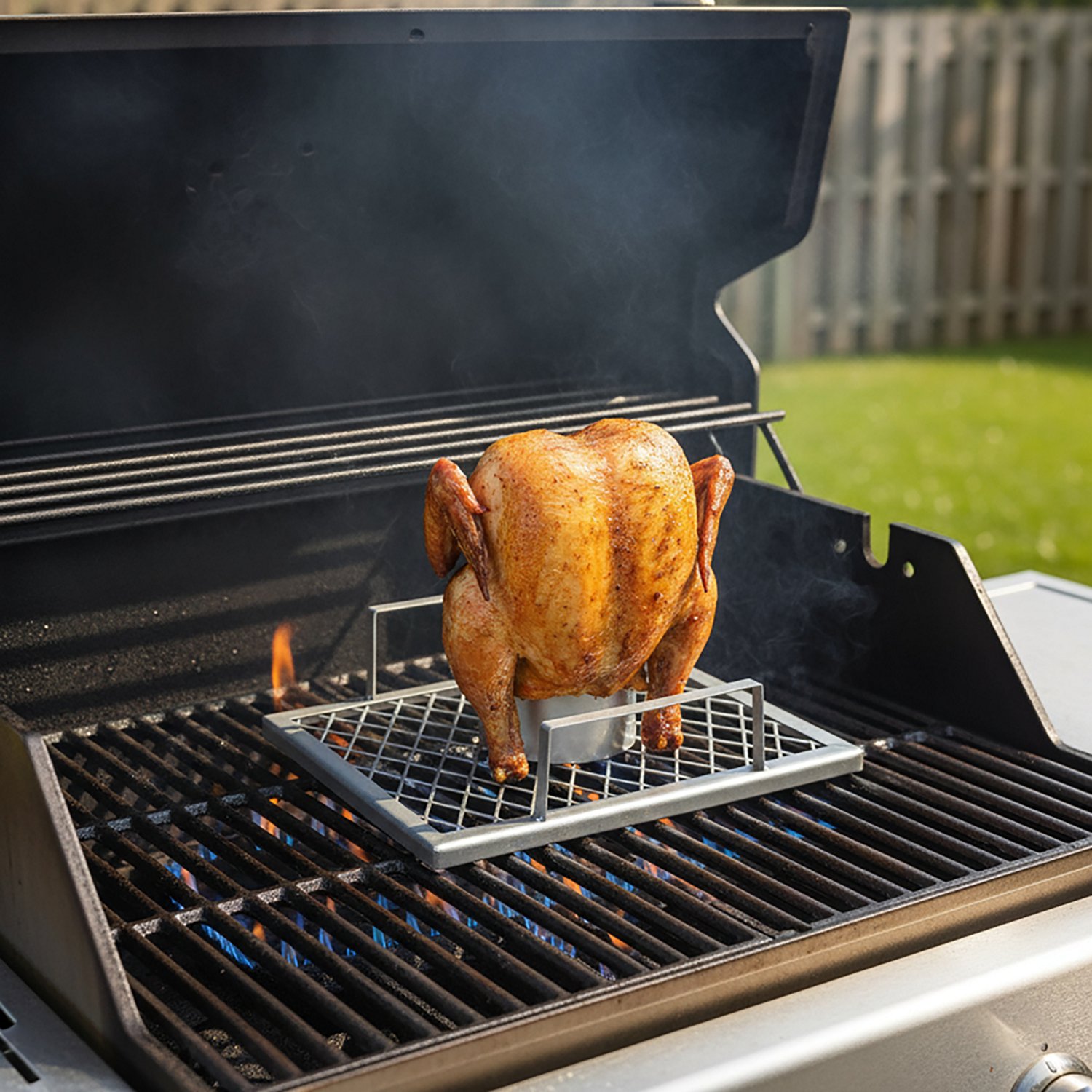 Outdoor Gourmet Beer Can Chicken Stand - view number 4