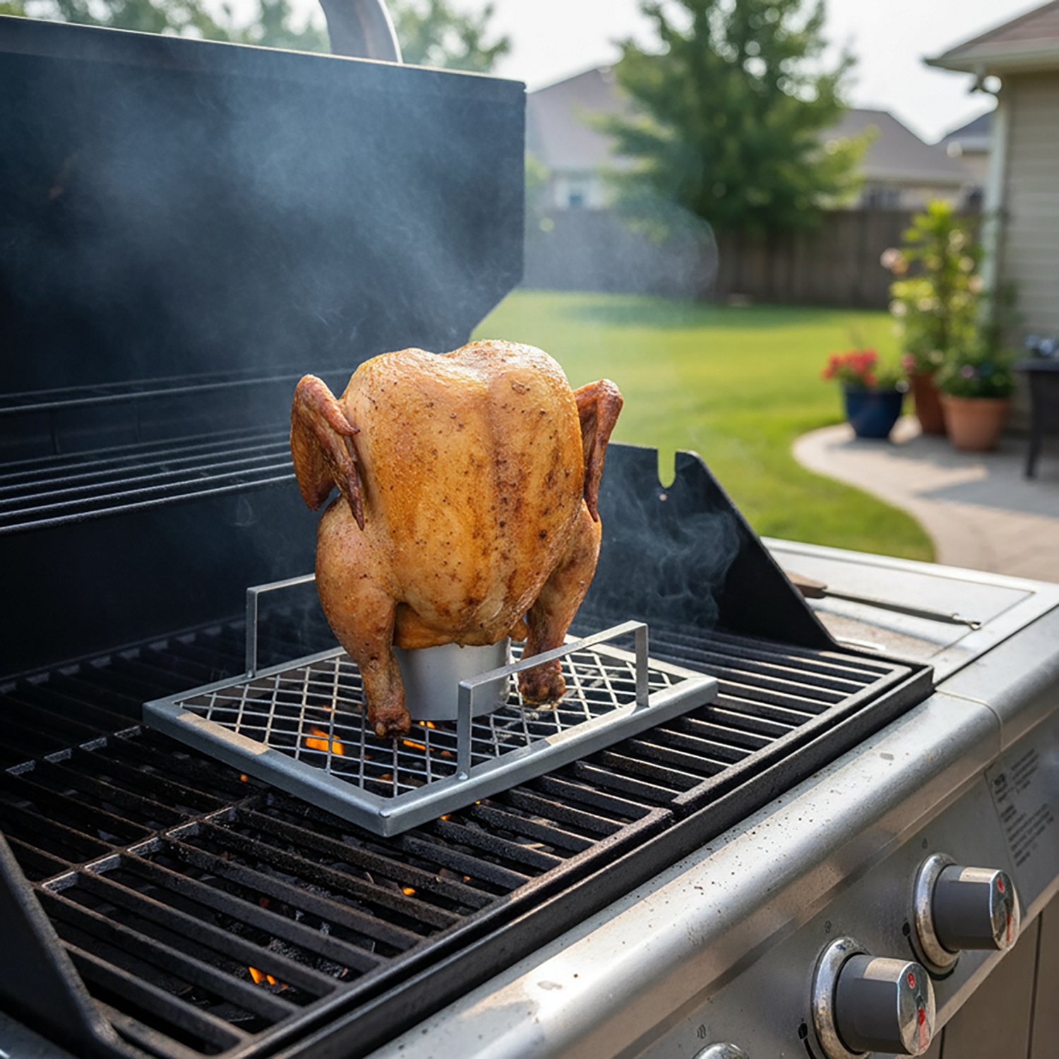 Outdoor Gourmet Beer Can Chicken Stand - view number 5