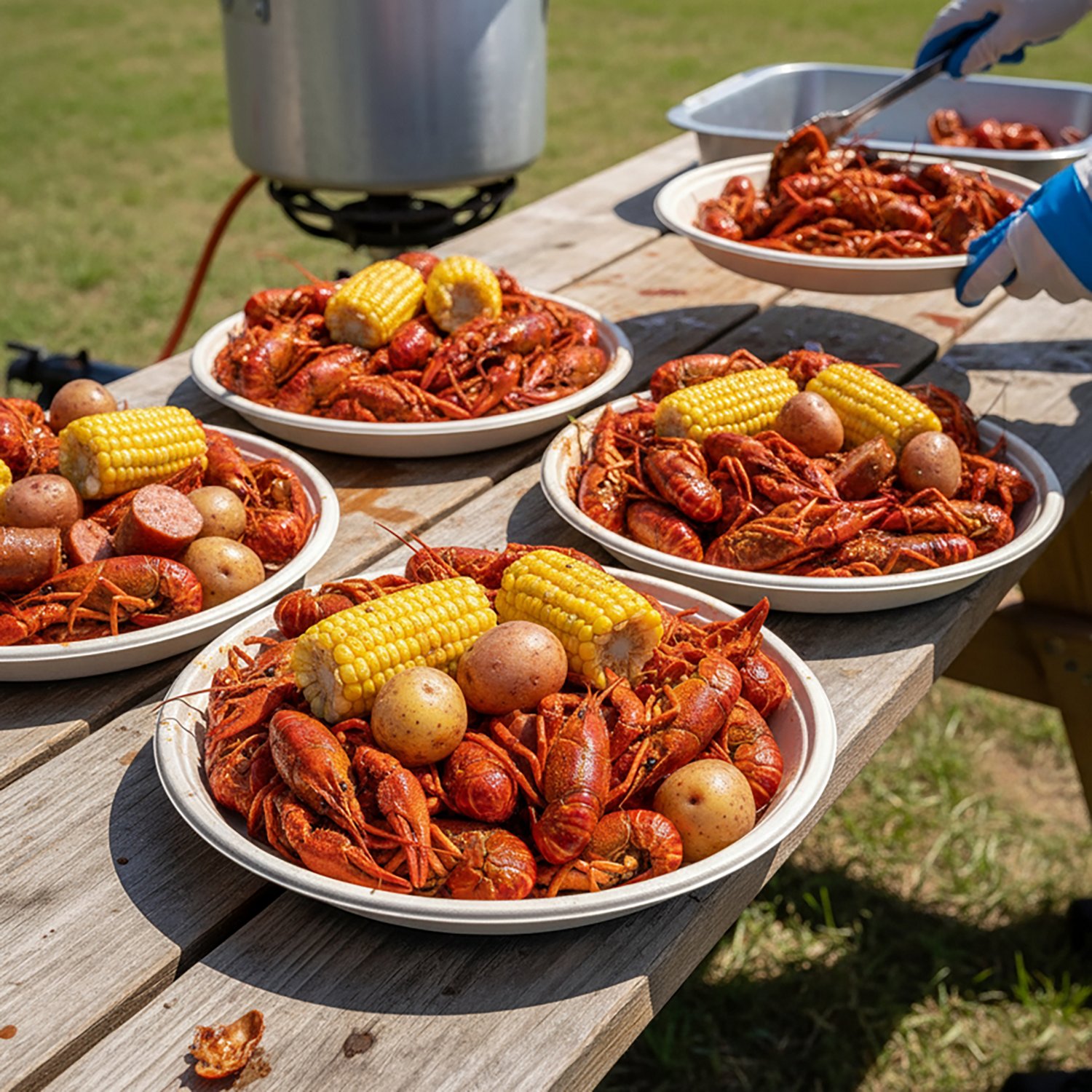 Cajun Country Cookers 13.5 in Disposable Crawfish Trays 10-Pack                                                                  - view number 3