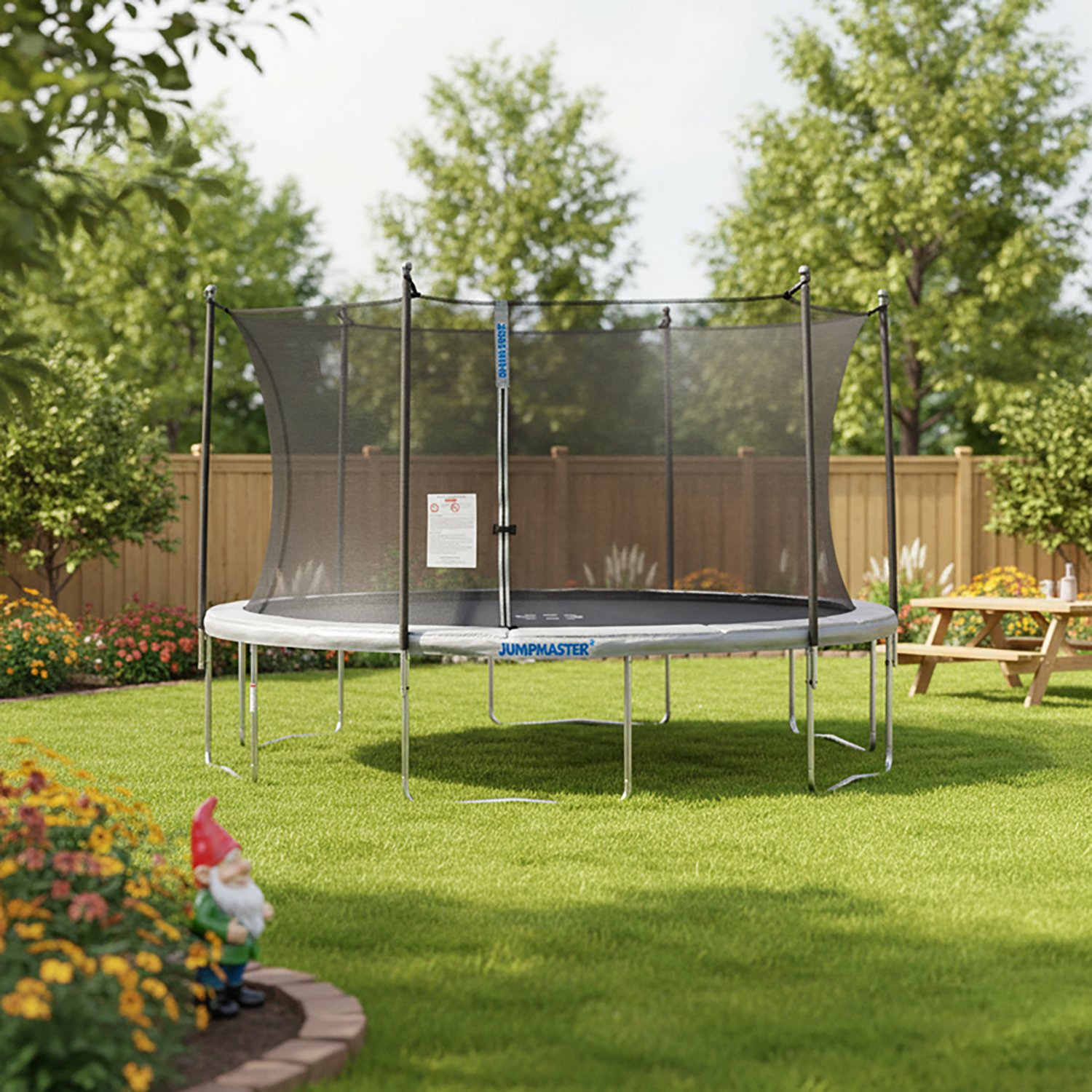 AGame 12 ft Round Trampoline with Enclosure - view number 6