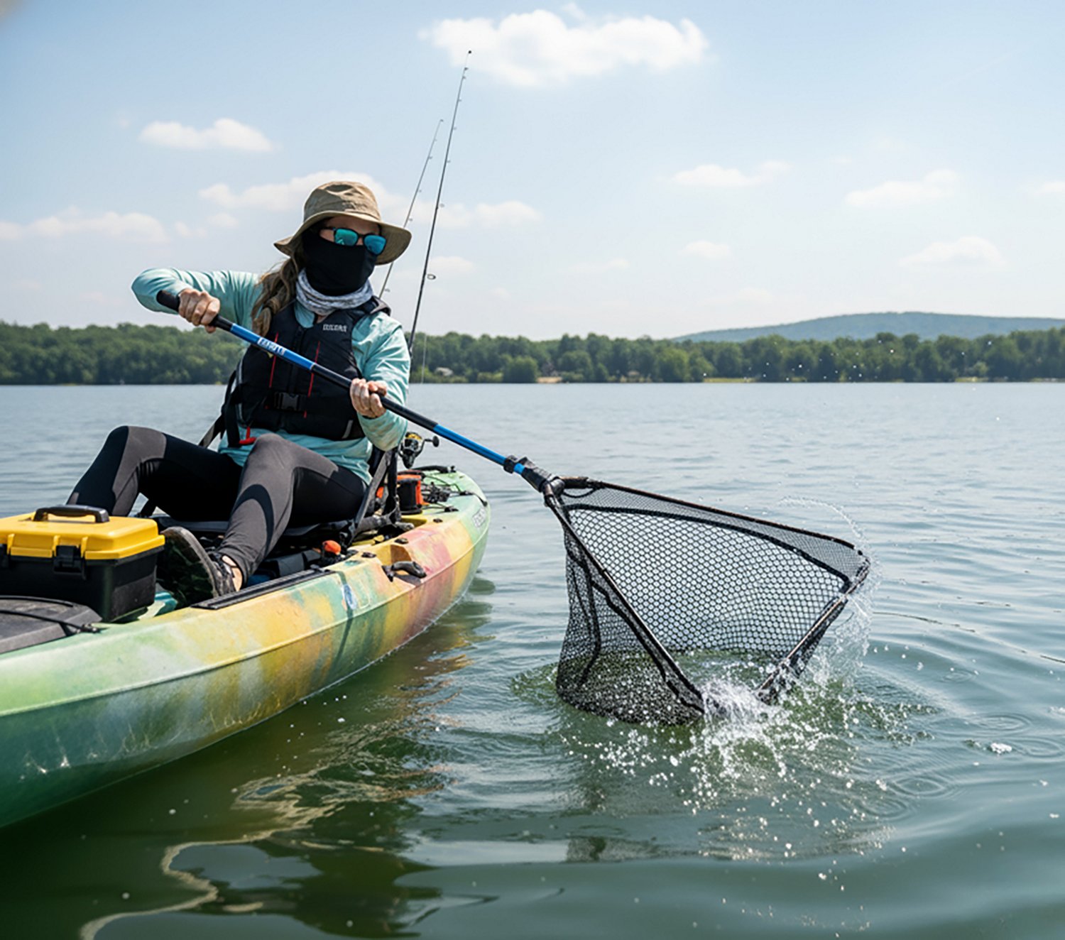 H2OX Ultralight Extendable Kayak Net - view number 2