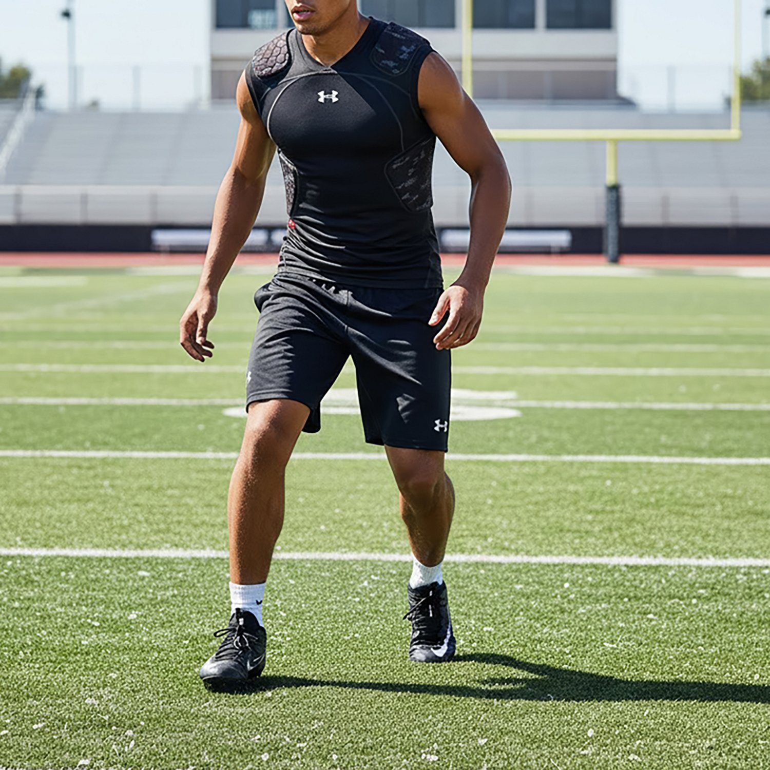 Under Armour Adults' Gameday Armour Pro 5-Pad Top                                                                                - view number 4