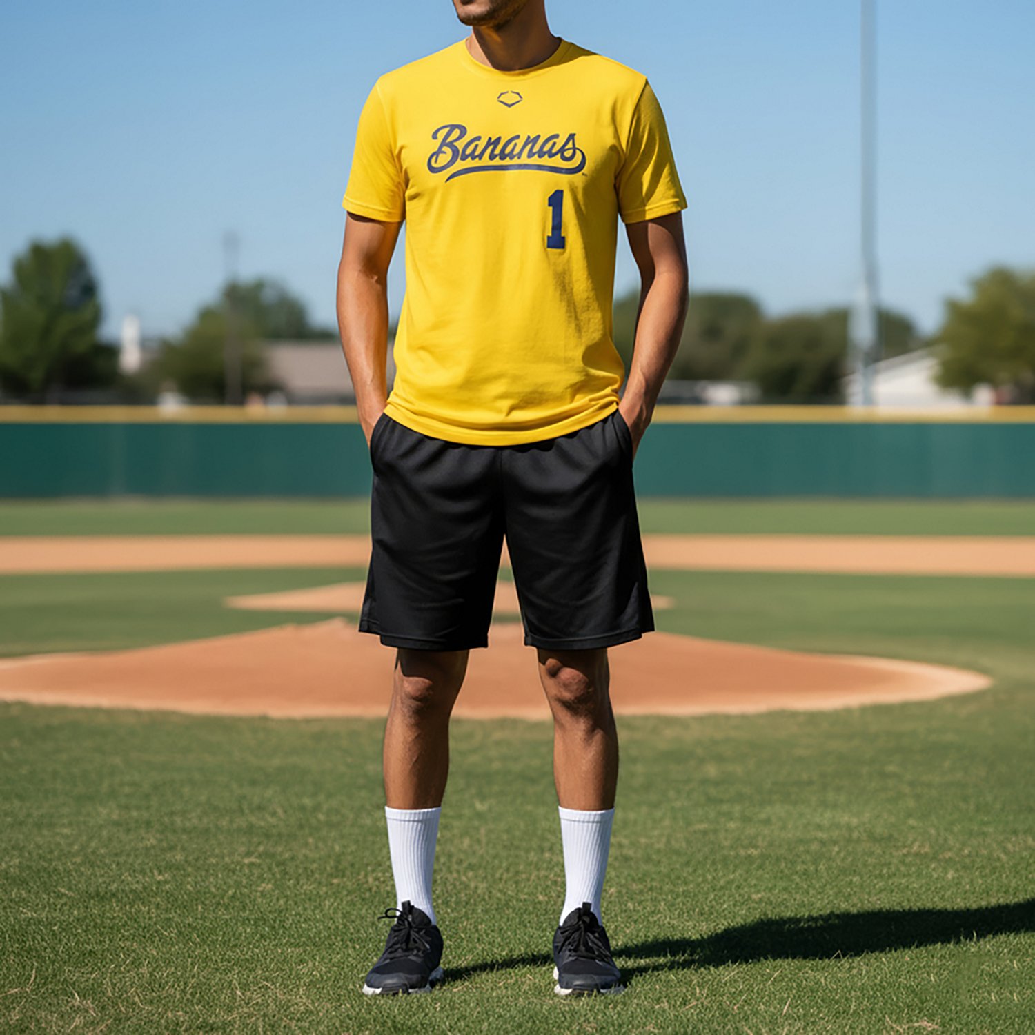 EvoShield Adults' Savannah Bananas Shirt Jersey - view number 6