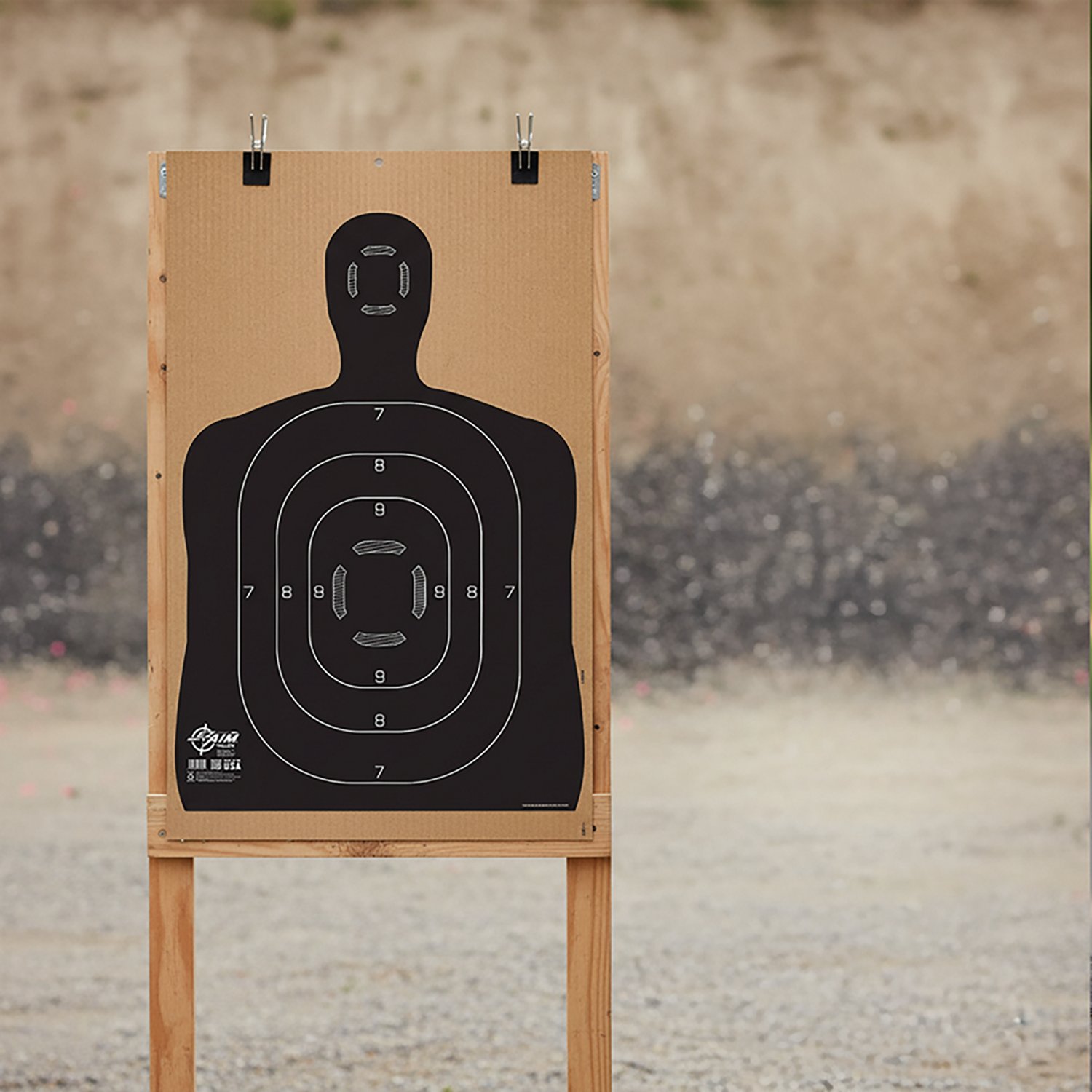 Allen Company EZ Aim® B27 Silhouette Corrugated 23 in x 35 in Shooting Target - view number 5