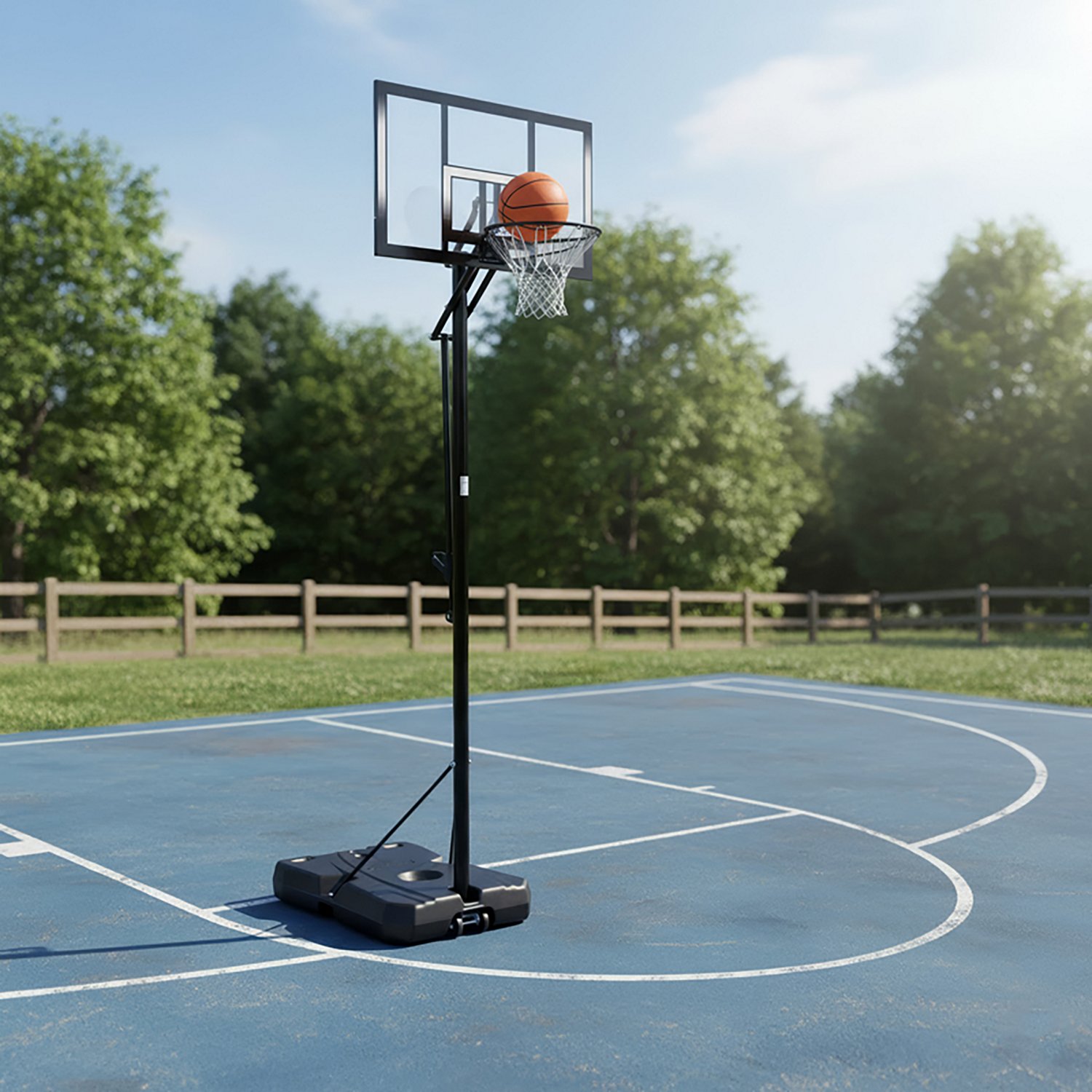 Spalding 44” Portable Basketball System