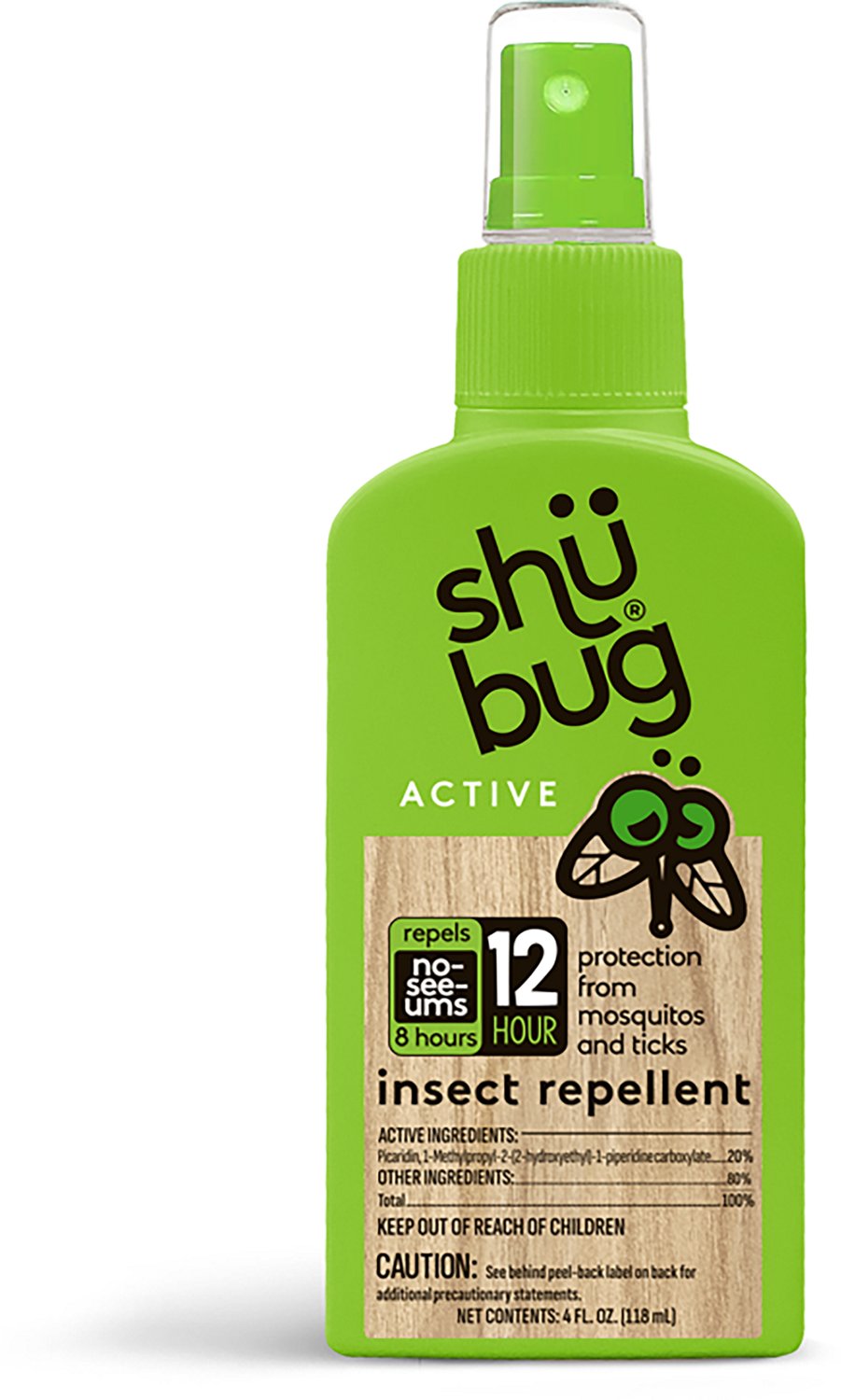 Shubug Active Insect Repellent Spray 4 oz.