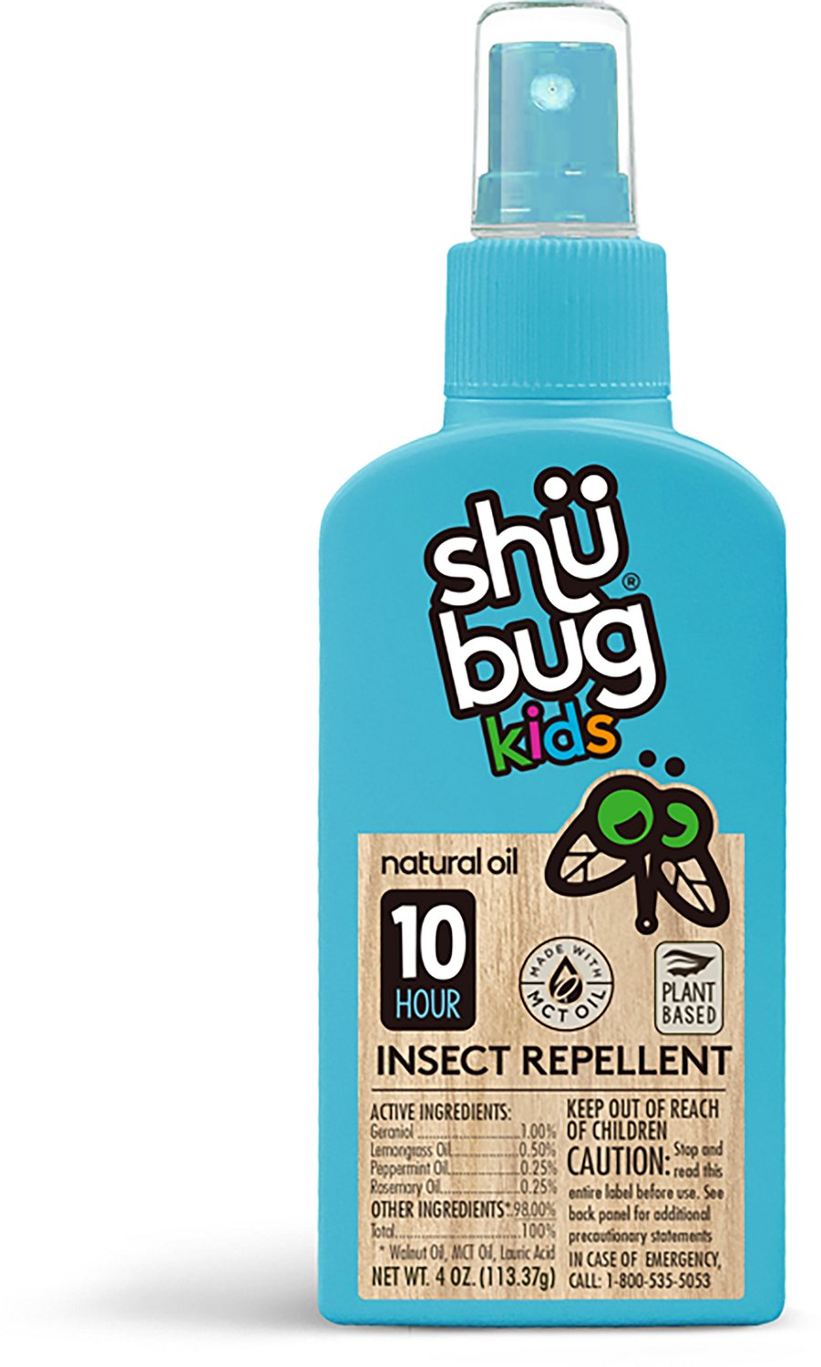 Shubug Kids' Insect Repellent Spray 4 oz.