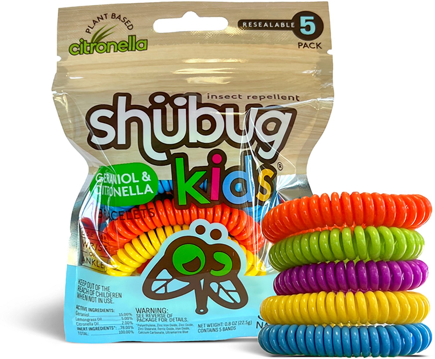 Shubug Kids' Coil Bracelets 5-Pack - view number 2