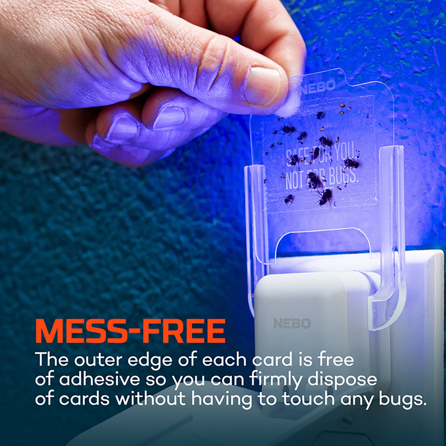 NEBO Flying Insect Trap Refill Cards 6-Pack