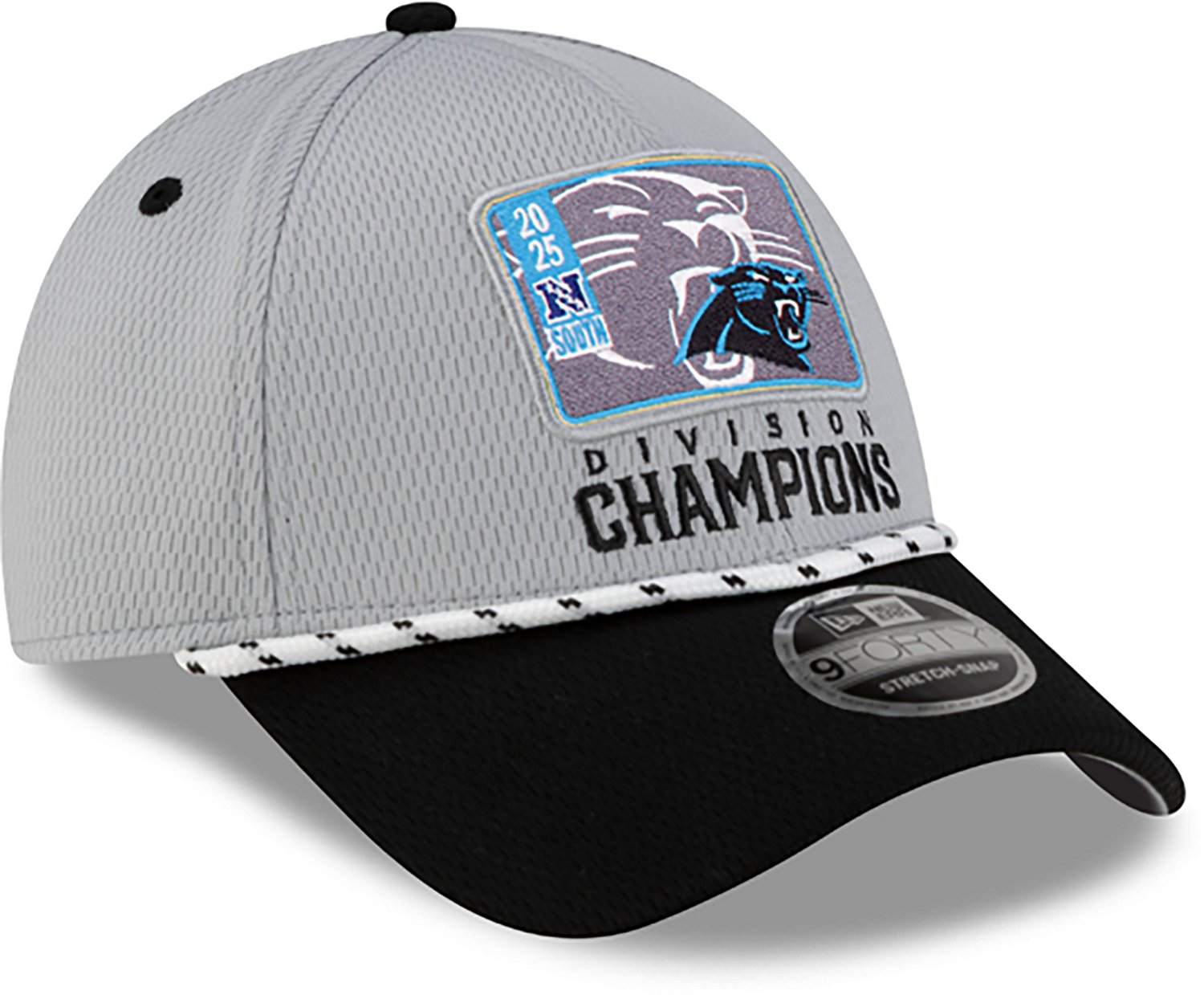 New Era Carolina Panthers 2025-2026 Division Champions Locker Room 9FORTY Cap - view number 3