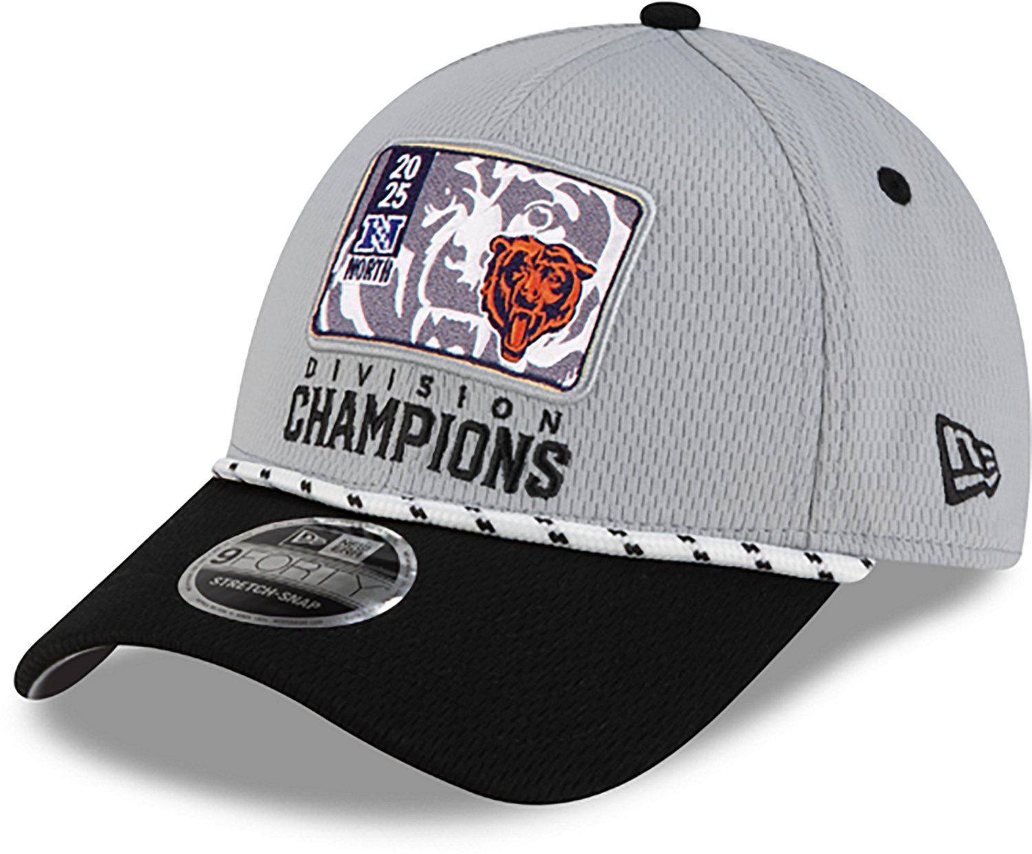 New Era Chicago Bears 2025-2026 Division Champions Locker Room 9FORTY Cap