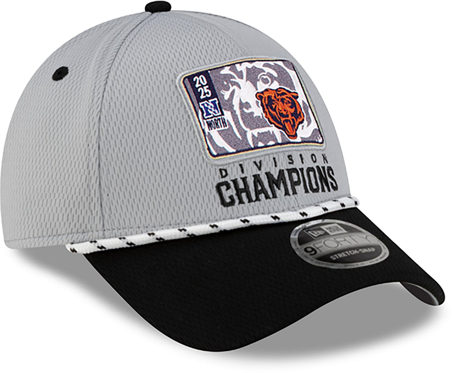 New Era Chicago Bears 2025-2026 Division Champions Locker Room 9FORTY Cap - view number 3