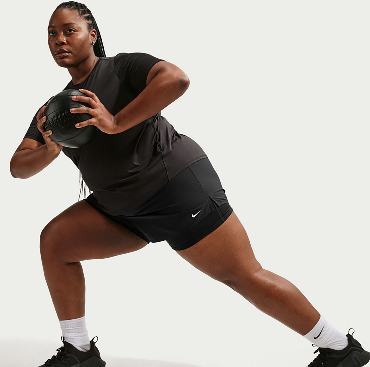 Nike Women's Hi-Rise 2in1 Shorts - view number 5