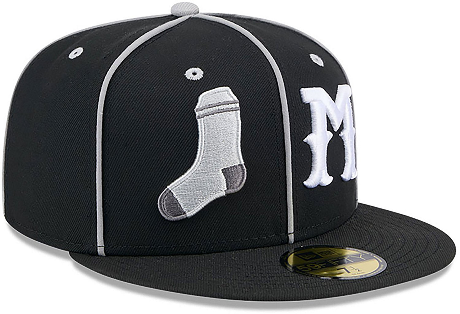 New Era Men’s Montgomery Biscuits 59FIFTY® MiLB Theme Night Cap - view number 3