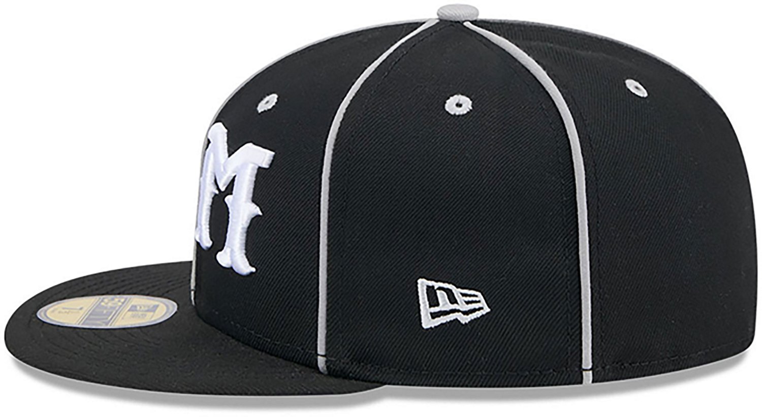 New Era Men’s Montgomery Biscuits 59FIFTY® MiLB Theme Night Cap - view number 5