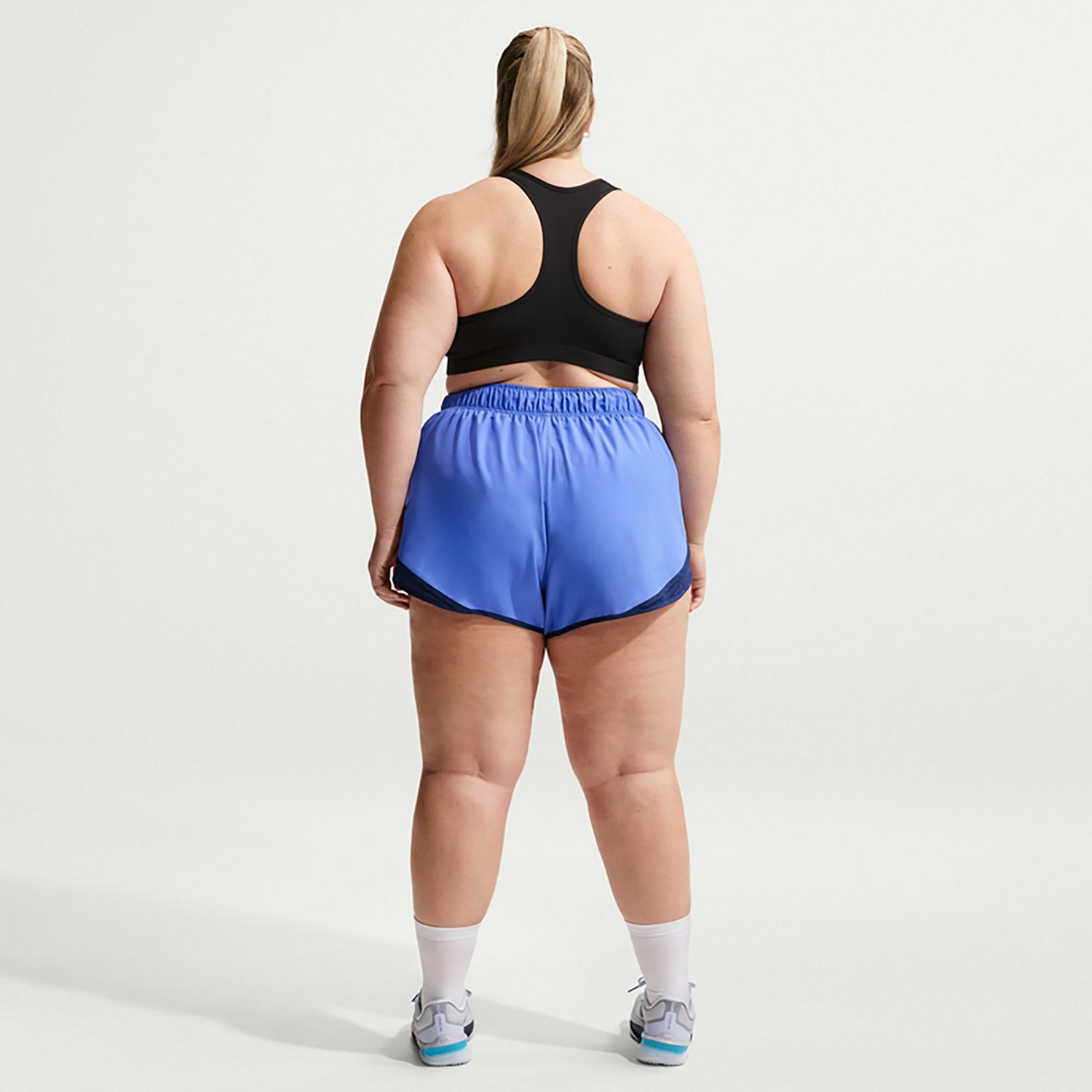 Nike Women's Tempo Dri-FIT Mid Rise Plus Size Running Shorts 3 in - view number 2