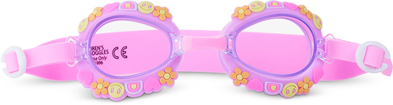 Aqua2ude Girls' Smiley Face Goggles