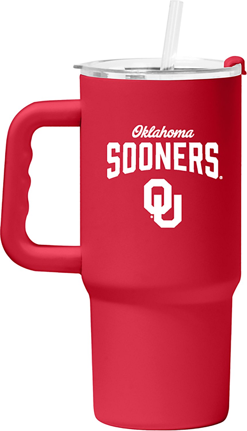Logo Brands Oklahoma 24 oz Handle Tumbler - view number 2