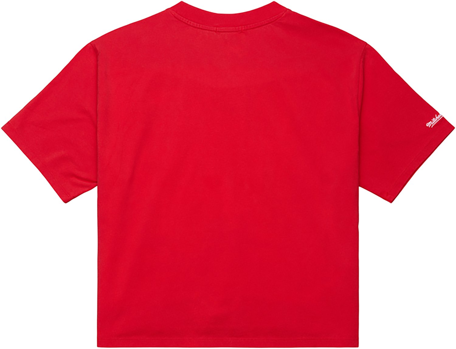 Mitchell & Ness Women's University of Georgia Cropped Boxy Graphic T-shirt - view number 2