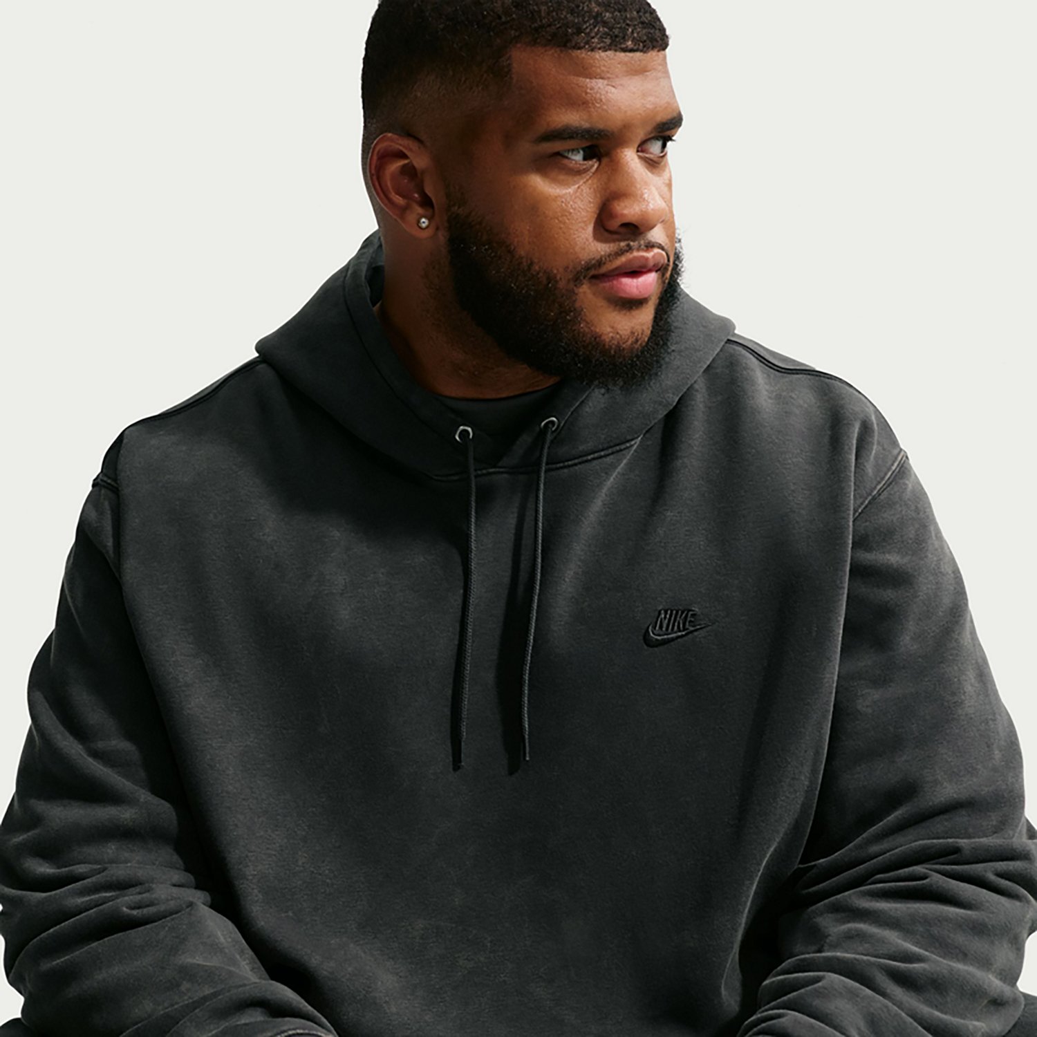 Nike Men's Sportswear Club Fleece Hoodie - view number 5