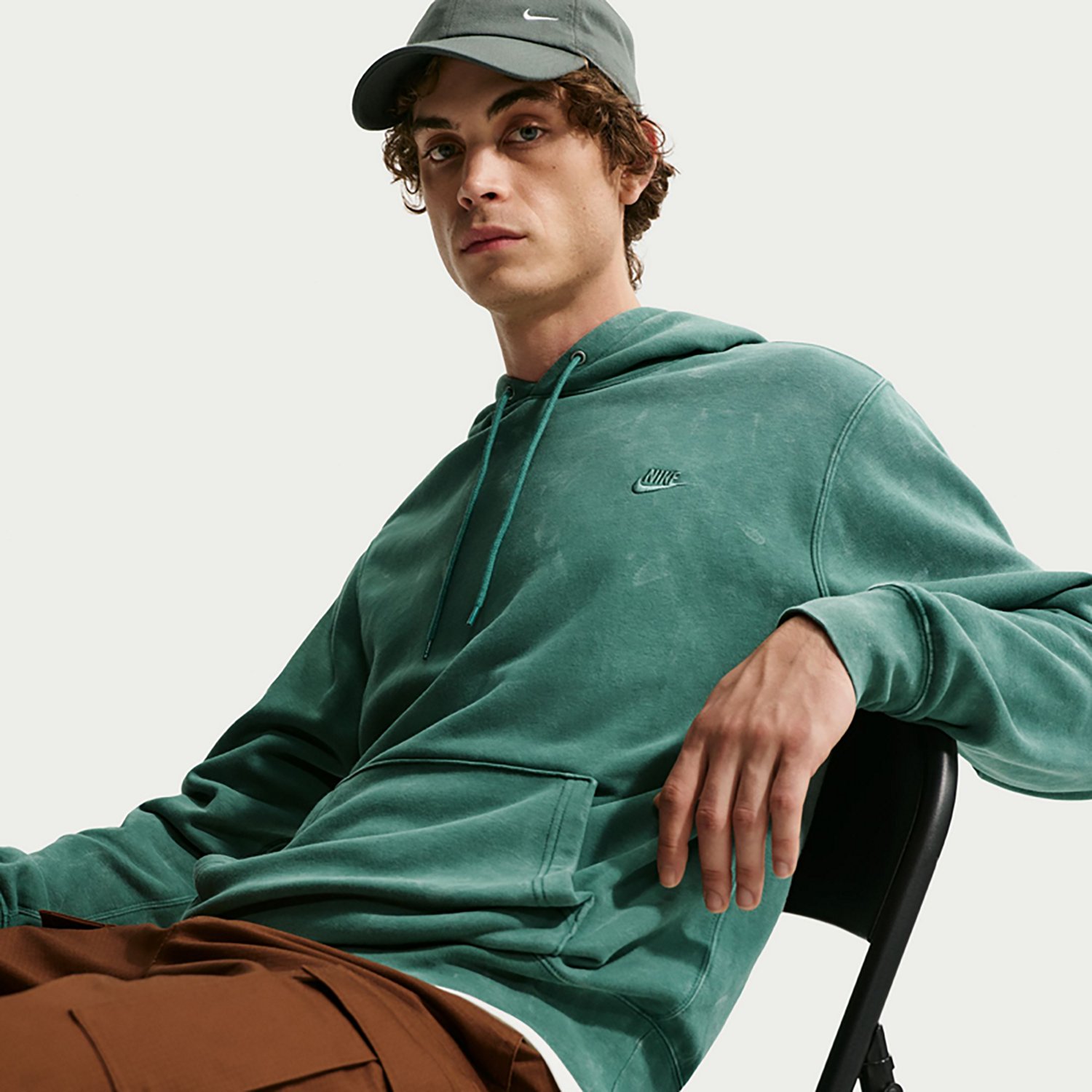 Nike Men's Sportswear Club Fleece Hoodie - view number 5